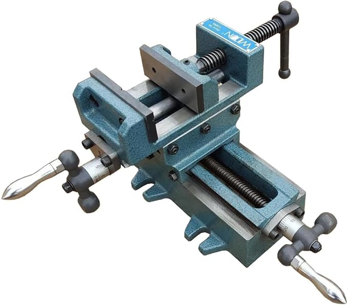 Wilton Cross-Slide Drill Press Vise, 3" Jaw Width & Max Opening, 3" Jaw Depth (Model CS3)