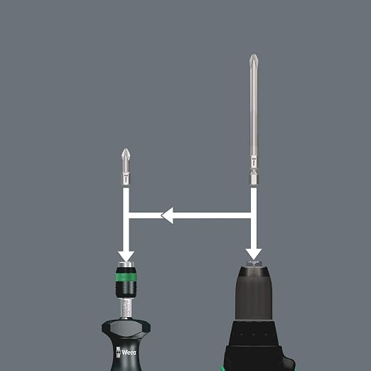 WERA 05051042001 Kraftform Kompakt 60, Imperial, 17 Pieces
