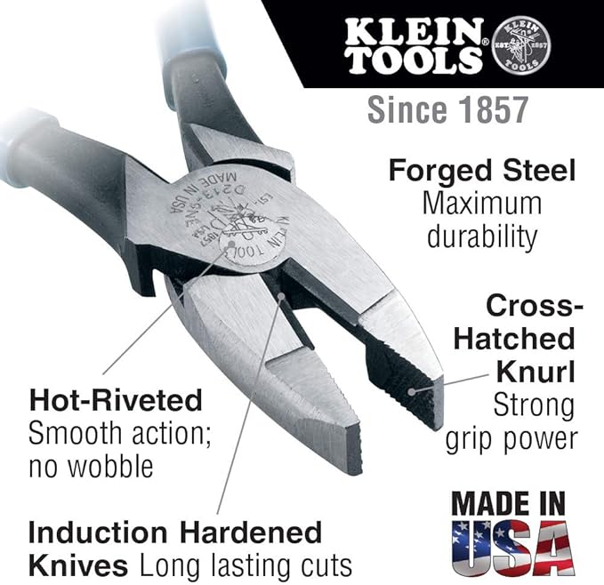 Klein Tools Pliers and Wire Strippers/Cutters Tool Set