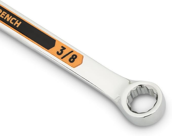 GEARWRENCH 11 Pc 12 Pt SAE Hi-Viz Long Beam Combination Wrench Set|81934H