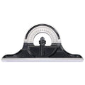 Starrett Protractor Head for Combination Squares, Combination Sets and Bevel Protractors - Reversible Head, Black Smooth Finish - PR-1224S