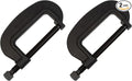 Wilton Brute Force C-Clamp, 8-1/2" Opening, 3-7/8" Throat, 31250 Lbs. Clamping Force (Model 8 F.C.) (Pack of 2)
