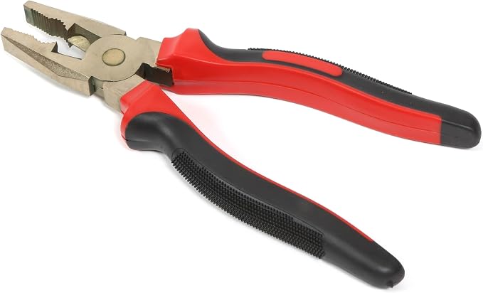 HURON Electrician Lineman Pliers, 8", Copper Alloy/Non-Magnetic (1/3/10pc) (1pc)