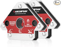 ARCCAPTAIN Welding Magnets 2pcs 55LB Welding Magnet Set, Magnetic Welding Holder, Holding Power Welding Accessories