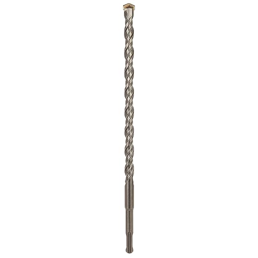 9/16 Inch x 12 Inch SDS Plus Rotary Hammer Drill Bit, Carbide Tipped for Brick, Stone, and Concrete Version 2 (9/16" x 10" x 12")