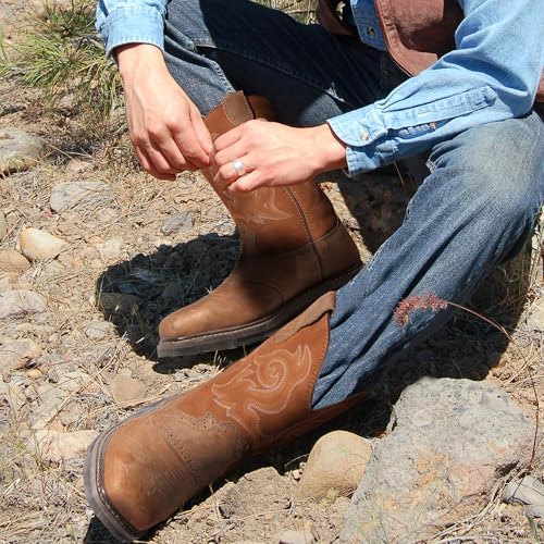 NORTIV 8 Steel Toe Work Boots for Men