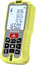 Laser Distance Measuring Tool, 70M/229ft Laser Measure, ±2mm Accuracy Laser Distance Meters with Backlit LCD, Measuring Distance, Area, Volume, Pythagorean Mode for Indoor/Outdoor Use(Red Laser)