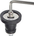 Expandable Mechanical Seal Cleanout Pipe Plug, Sewer Cap Cover | 1-5/16" to 1-9/16" Rubber Expansion Scupper Plugs&Removable Stainless Steel Allen Wrench Handle, Winterizing Pool Boat Plugs