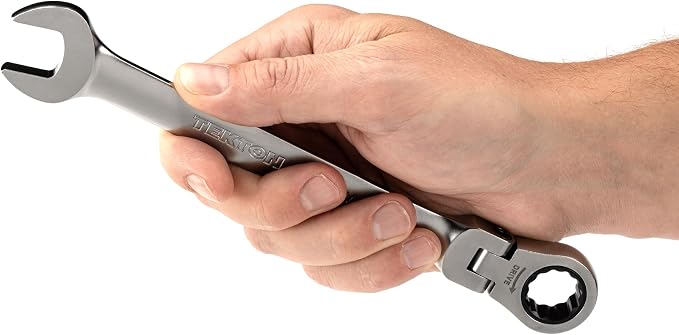 TEKTON 16 mm Flex Head Ratcheting Combination Wrench | WRC26416 | 12-Point