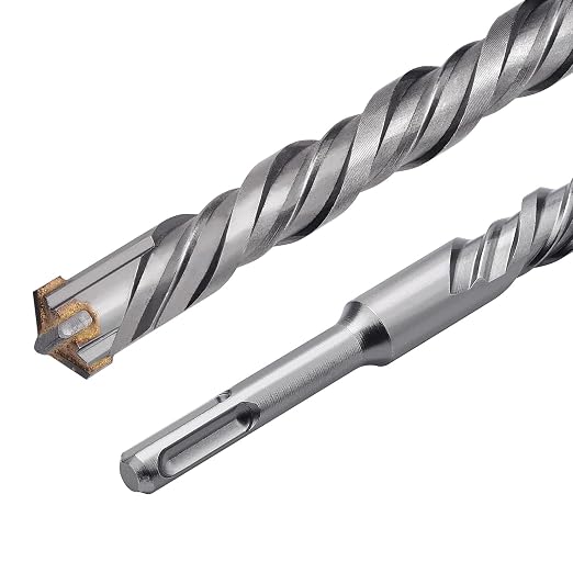 3/4 inch X 12.2 inch SDS Plus Rotary Hammer Drill Bit, Concrete Drill Bit for Concrete, Brick, Cement and Stone, 12.2 inch Length (12.2" Length, 3/4" Diameter)