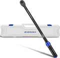 1/2-Inch Drive Click Torque Wrench, 30-300 ft-lb (40.7-406.8 Nm), ±3% Accuracy 72-Tooth Dual-Direction Ratchet, Mechanical Hand Tool for Lug Nuts, Tire Change, Truck & Auto Maintenance