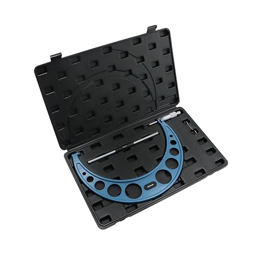 SHAHE 8-9''/200-225mm 0.01mm Outside Micrometer Gauge Micrometer Measuring Tooll 5201-225A