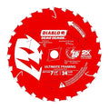Diablo Demo Demon Framing/Demolition Saw Blade with Perma-Shield Coating - Dura-Blend Carbide - 7-1/4" x 24-Tooth - D0724DA