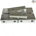 (5 Set) 10pcs 6 x 2 x 1.5" Aluminum Soft Jaws Set Machinable Compatible with Kurt 6" Vise Jaws (Reversible) Made in USA
