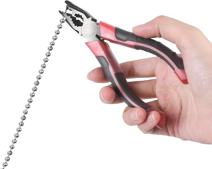 Ball Metal Chain Pliers Stainless Steel Manual Cutting Joining Pliers Connector Tool for Roller Blind Ball Chain Connector