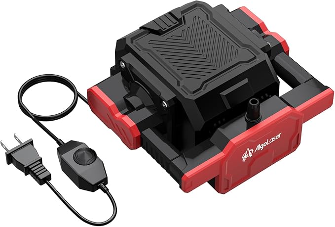 AlgoLaser Air Assist for Laser Engraver – Air Assist Pump Kit with Adjustable 30L/Min Airflow, Remove Smoke & Dust, Protect Laser Lens, Reduce Surface Temperature, Low Noise for Laser Engraving