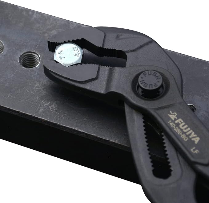 Fujiya Quick Water Pump Pliers Max Opening 2.0 inches (51 mm) 140-250-BG