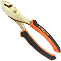 WEDO Non-Sparking Slip Joint Pliers 6", Spark-free Safety Wire Cutter Pliers, DIN Standard, BAM & FM Certificate, Opening Max 8mm, Aluminum Bronze