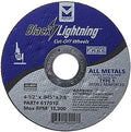 Mercer Industries 617010 Type 1 Double Reinforced Cut-Off Wheel, All Metals Cutting, including SS, 50 Pack, 4-1/2" x .045" x 7/8"