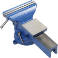 Nakkaa 8 Inch Heavy Duty Cast Iron Bench Vise 360° Swivel Lock Base