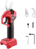 Electric Pruning Shears 0.8-1.2 Inch Brushless Cordless Shears Compatible with Milwaukee 18V Battery (NO Battery) with LCD Display SK5 Steel Blades for Gardening
