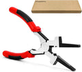 8"MIG Welding Pliers, Multi-functional Carbon Steel MIG Welding Pliers with Insulated Handle, Long Nose Wire Cutting Tools - Reliable and Durable (1Pack)