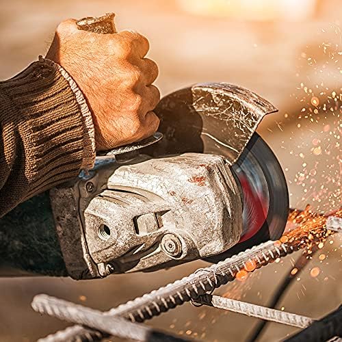 YIJING 2Pcs 4.5" Diamond Metal Cutting Disc, 7/8"-5/8" Arbor, 1,000+ Cuts, Black, 115mm, 13200 RPM Max, Industry Diamond, Compatible with Metal, Stainless Steel, Steel