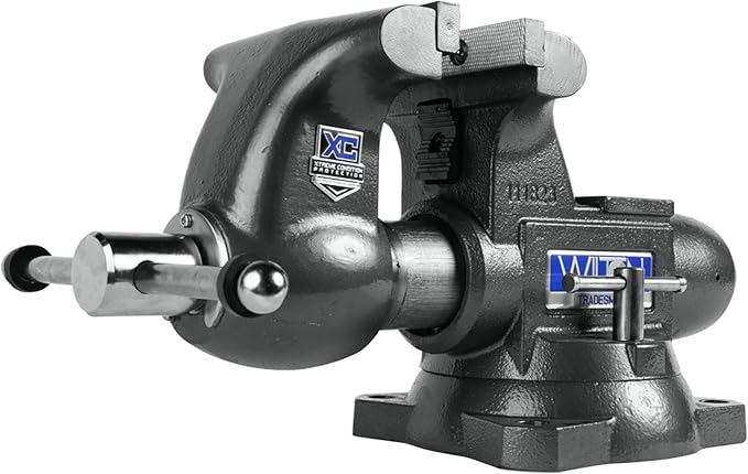 Wilton Tradesman XC Bench Vise, 6-1/2" Jaw Width, 6" Max Jaw Opening, 4" Throat (Model 1765XC)