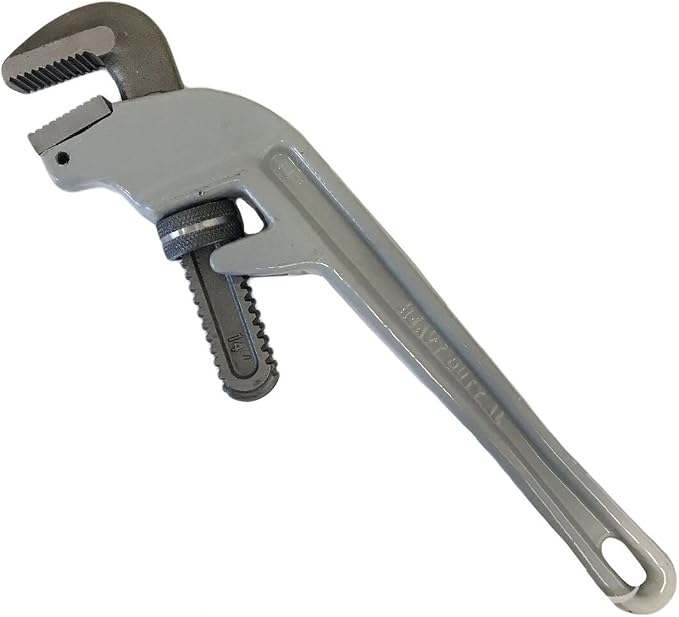 14" 45 Degree Offset Aluminum Pipe Wrench
