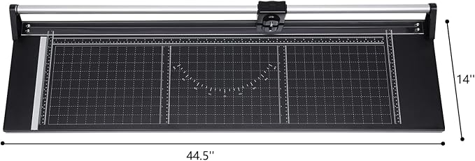 Precision Manual Rotary Paper Trimmer 36 inch Sharp Photo Paper Rolling Cutter Heavy Duty