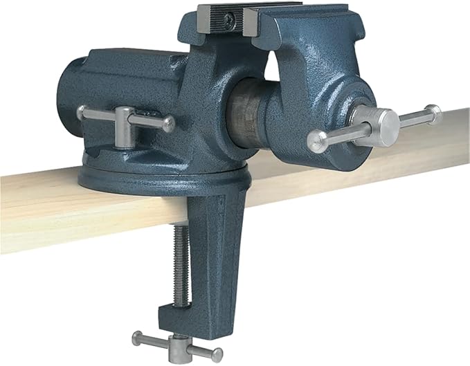 Wilton Super-Junior Clamp-On Vise, 4" Jaw Width, 2-1/4" Jaw Opening, 2" Throat (Model CBV-100)
