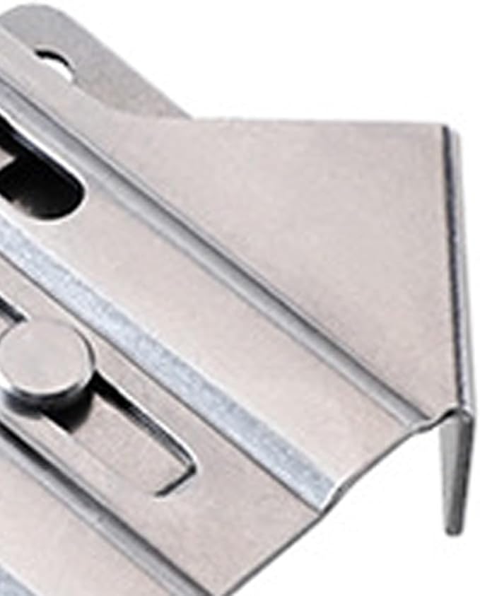 4-Piece Multipurpose 90 Degree Corner Clamp, Professional Stainless Steel Right Angle Clamp, Heavy Duty Woodworking Photo Framing Holder, Open Type for Drawers