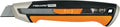 Fiskars CarbonMax Snap-Off Knife, Length 16,5cm, Including (18mm), Stainless Steel Blade/Plastic Handle, 1027227, Orange/Black