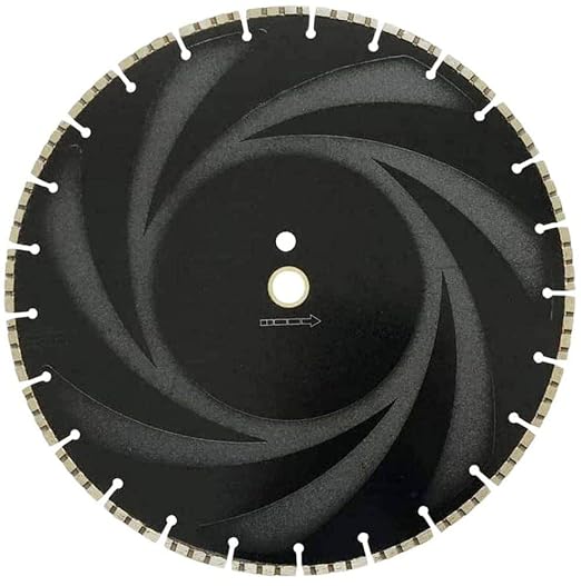 14" Diamond Saw Blade for Ductile Iron 1"-20mm Arbor 0.125" Segment Height
