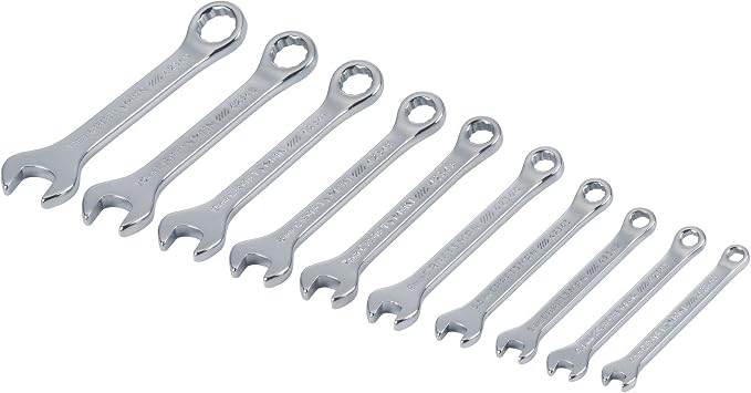 CRAFTSMAN Wrench Set, MM and SAE Combination, 10 Piece (CMMT42339)