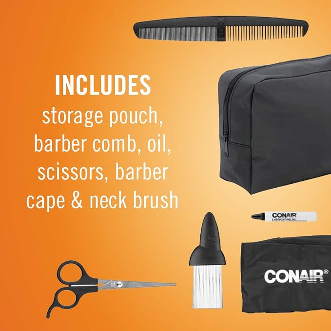 Conair Corded/Cordless Even-Cut Rotary Haircut Kit
