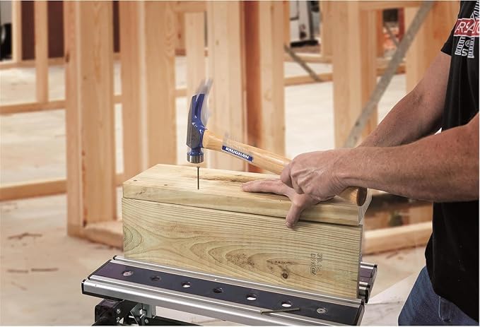 VAUGHAN CF1HC California Framer Hammer, 23 oz Milled, Nail Starter, Made In The USA, VN10304