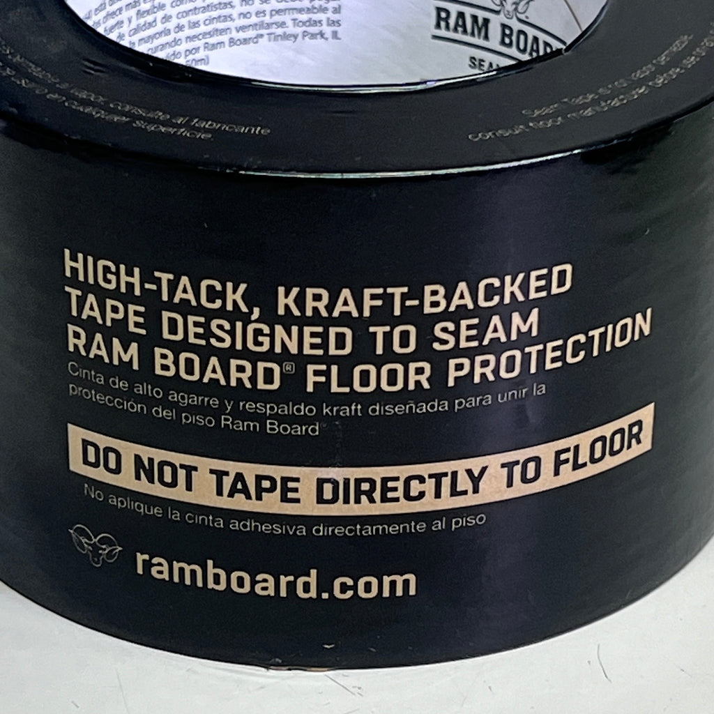 RAM BOARD (2 PACK) High-Tack Floor Board Seam Tape 2.83" x 164' TAN RBST3-164