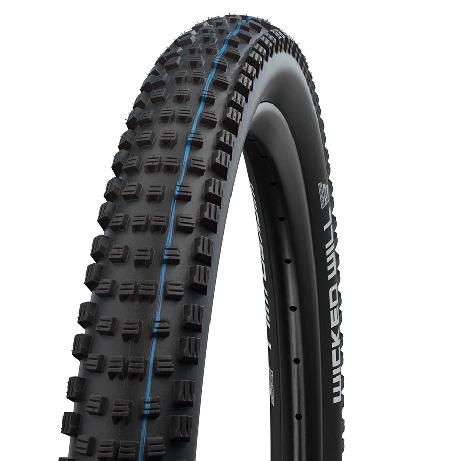 Schwalbe Wicked Will Mountain Tire 27.5"x2.40 Folding Tubeless Ready Addix Speedgrip Super Race TL Easy Black
