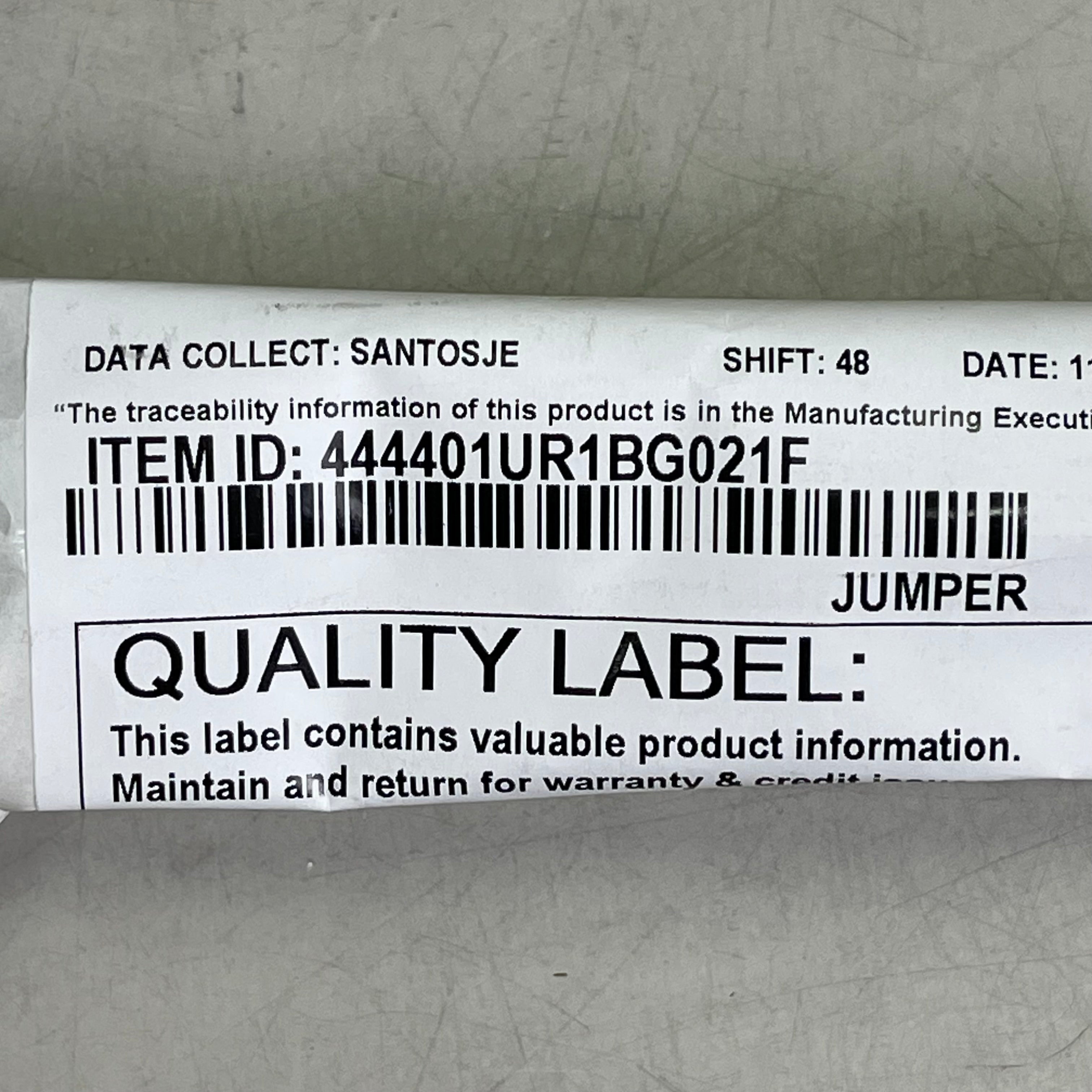 CORNING 1F Compact Drop Fiber Optic Jumper 2.9mm SCAPC/SCAPC 444401UR1BG021F