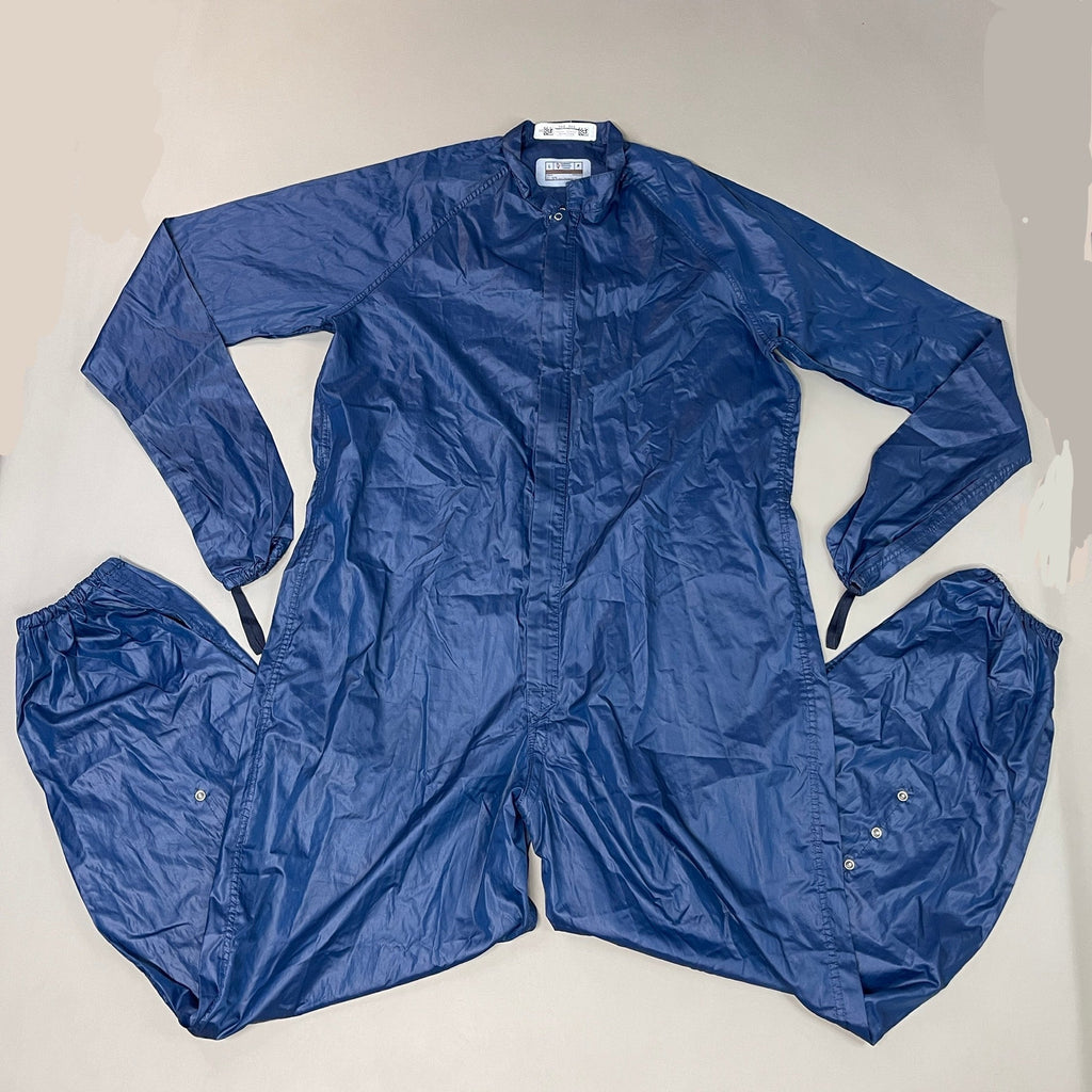 PRUDENTIAL Clean Room Service Hi Density Coverall SZ XL Blue (New) 569-101