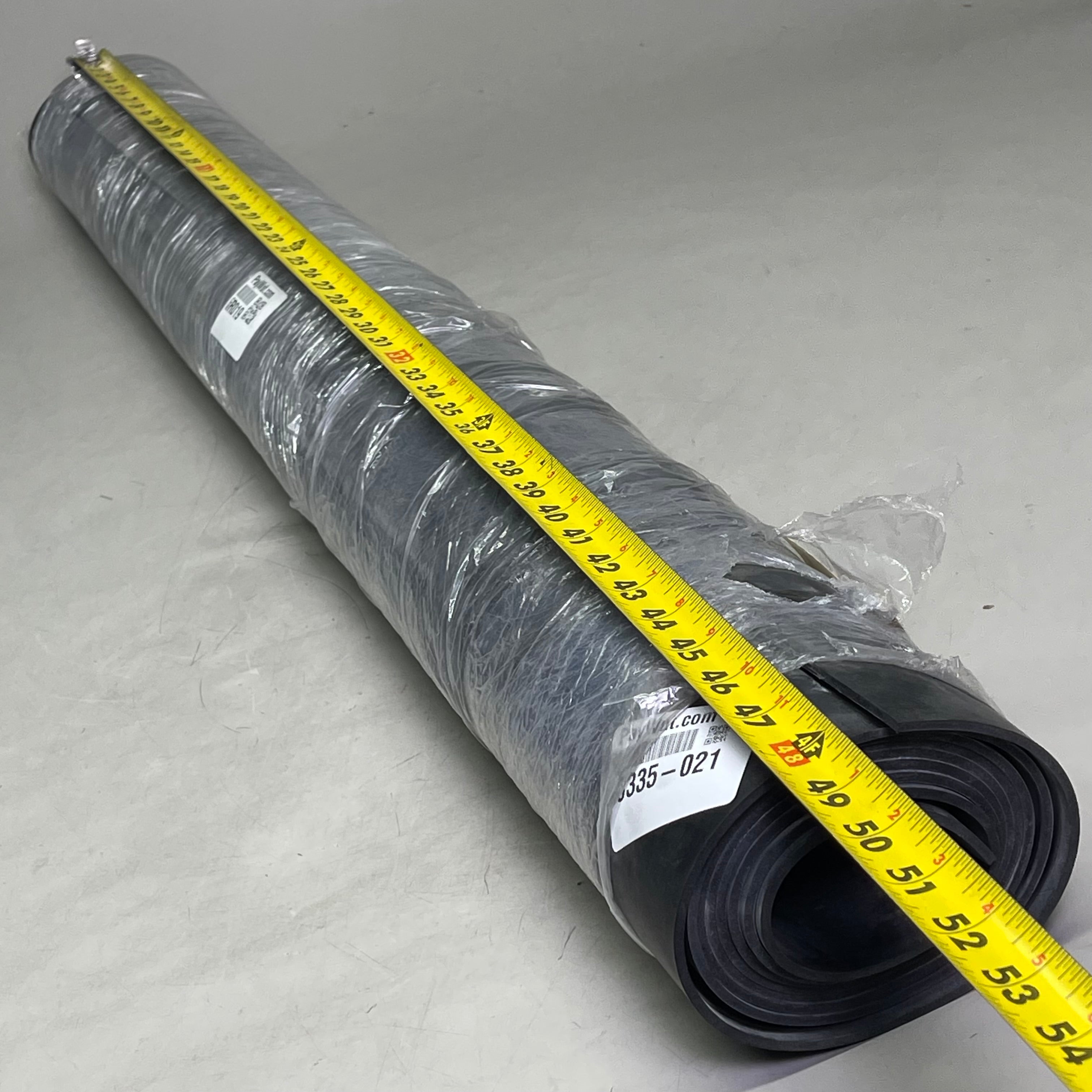 BRP MANUFACTURING Military Grade Neoprene Sheet Rubber (1149) 48" x 48" x 1/8" Black 1S775-0125-484