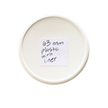 63mm Plastic Lids with Liner