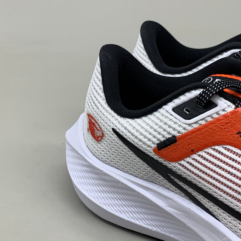 NIKE Zoom Pegasus 40 Oregon St Shoes White Team Orange & Black 15.5 W 14 M DZ5954-100