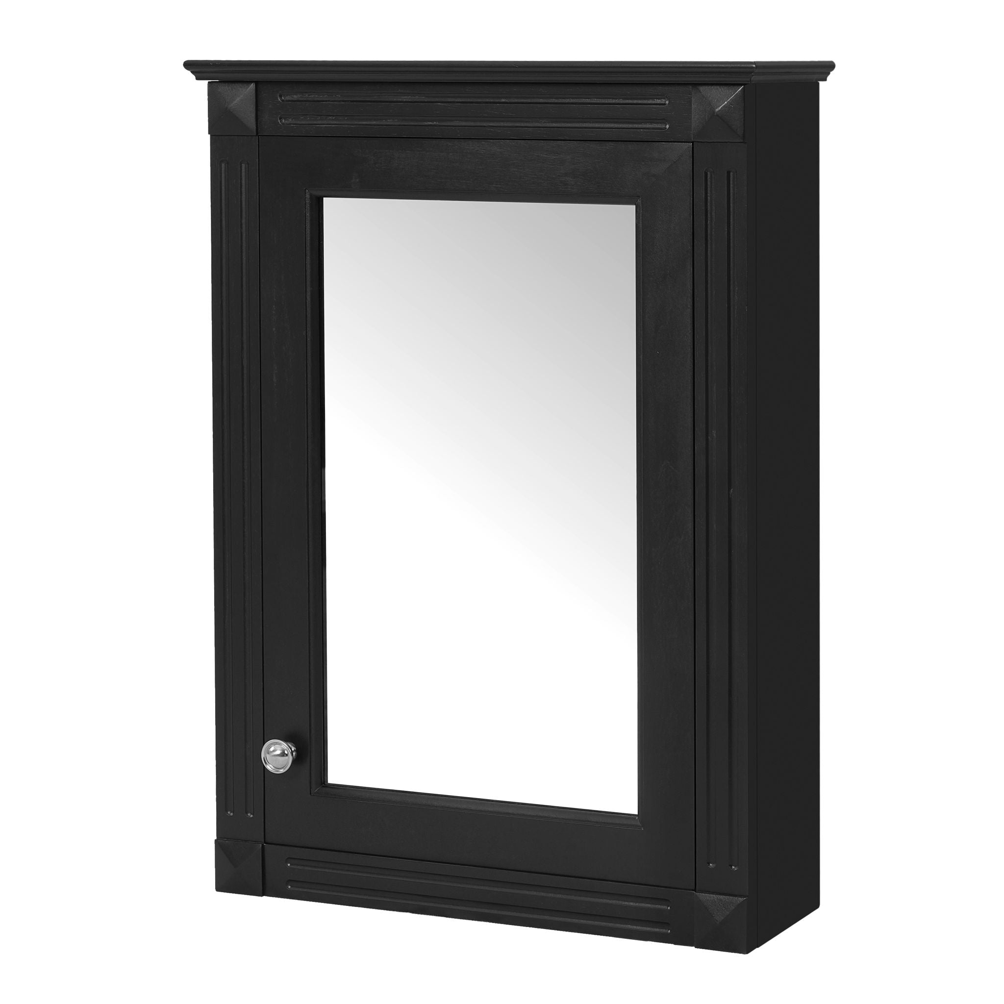 Wall Mounted Bathroom Storage Medicine Cabinet With Mirror