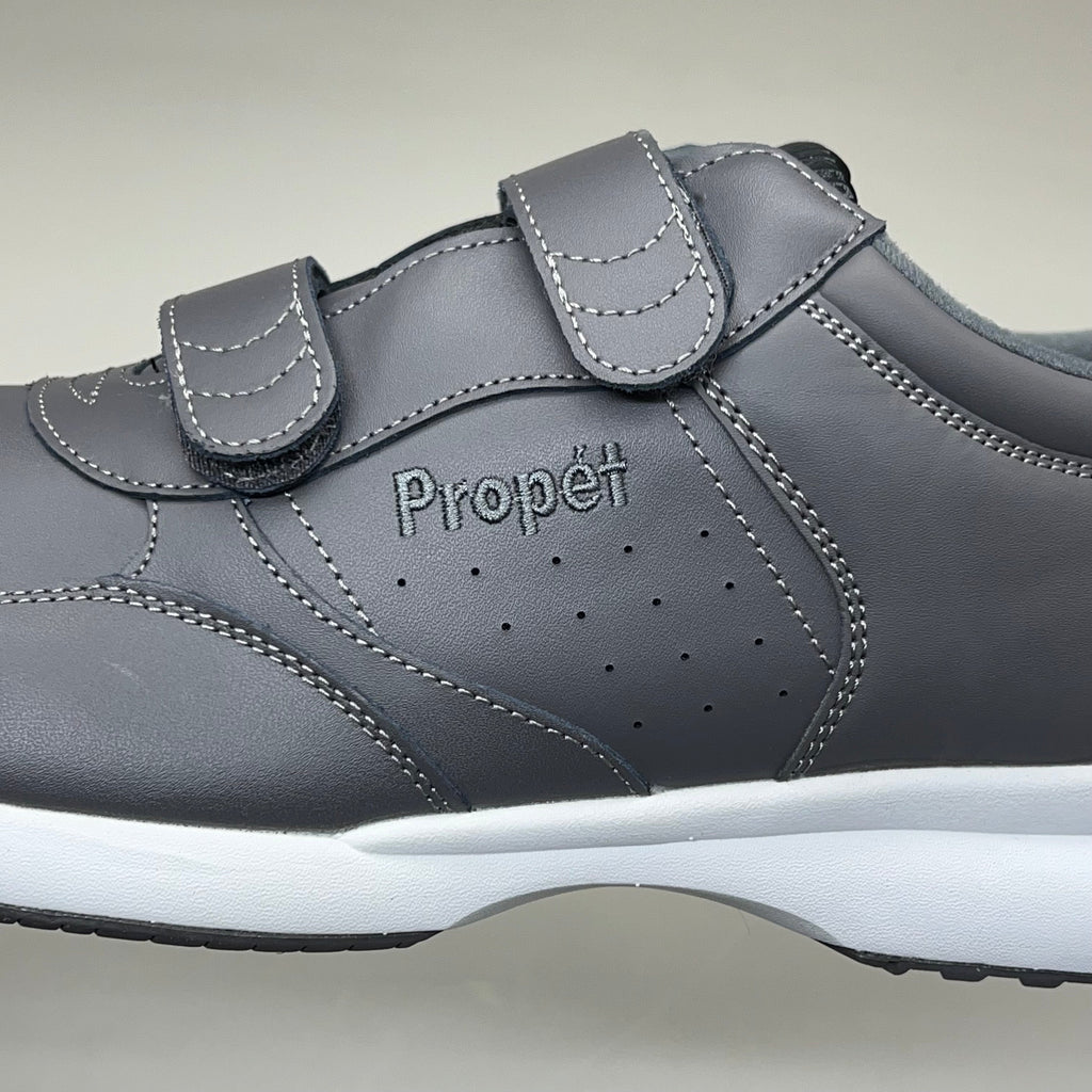 PROPET Lifewalker Strap Ortholite Walking Shoe Men's Sz 15 M(D) Dark Grey M3705