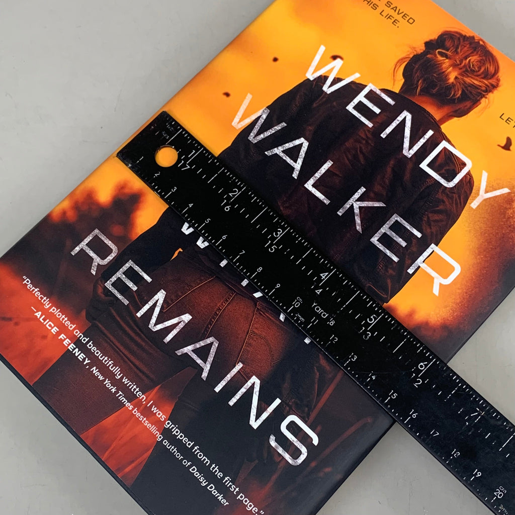 BLACKSTONE  Wendy Walker What Remains (Used Good-Slight Tear on cover) 254 Pages