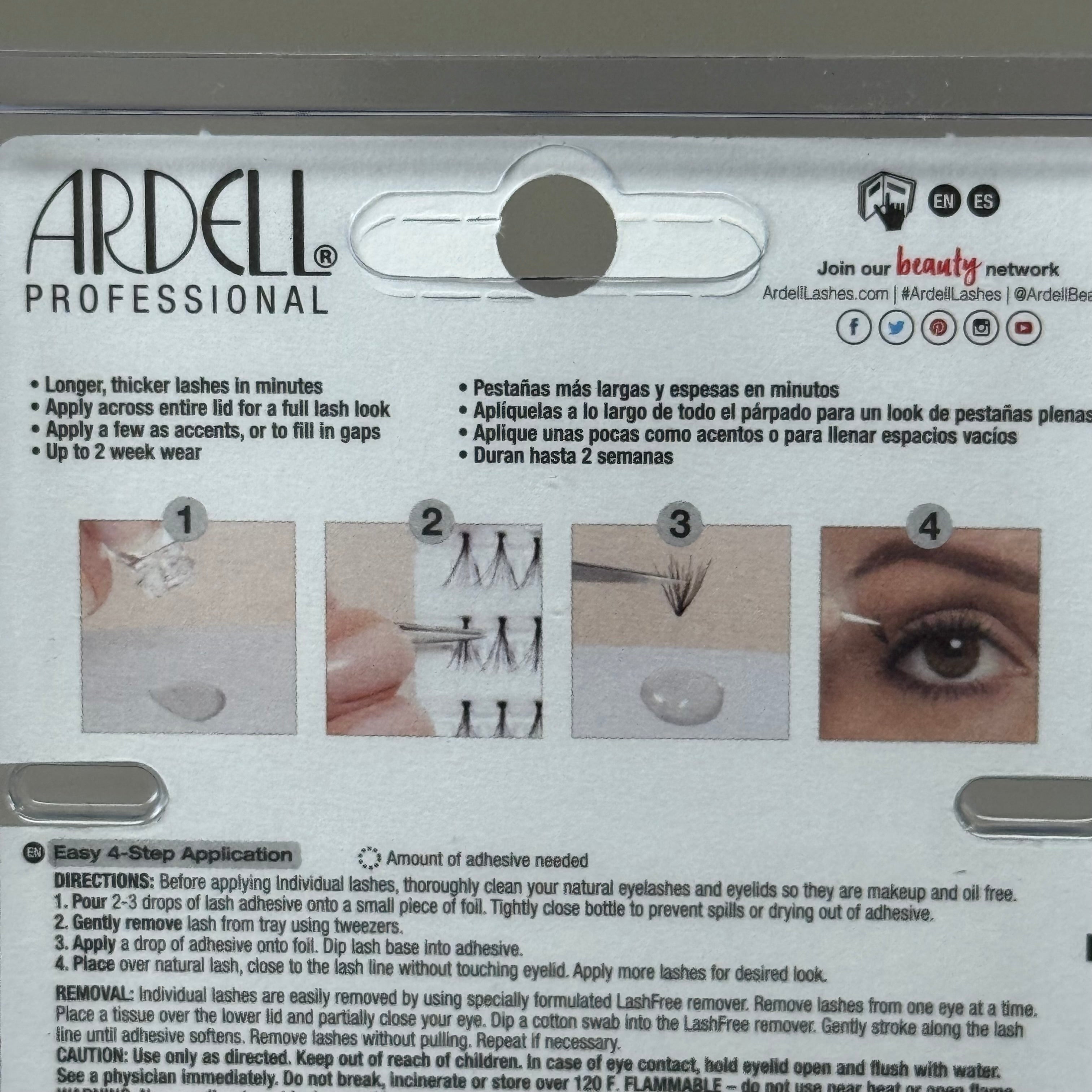 ARDELL (3 PACK) DIY Eyelash Extensions Kit Combo Pack Assorted Black