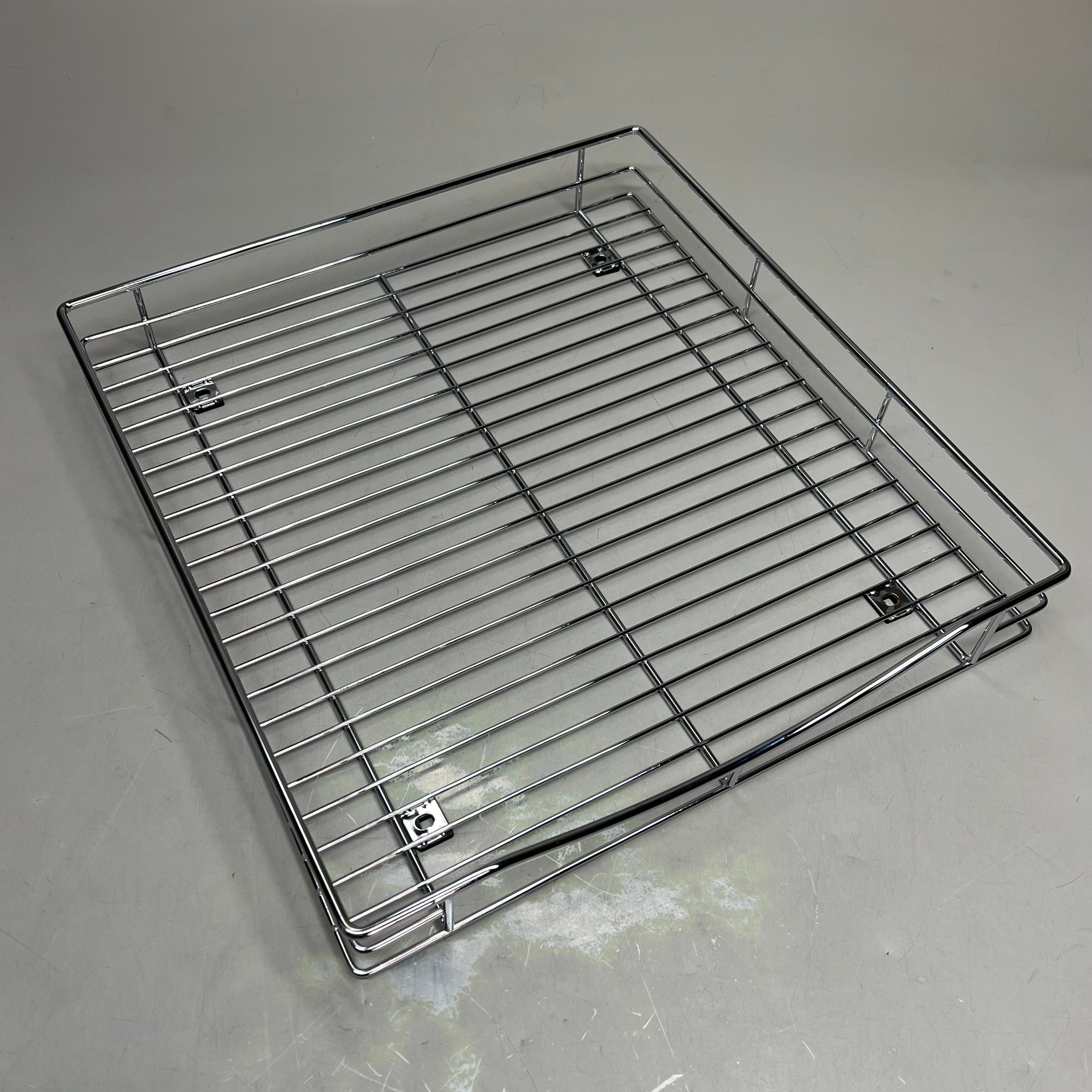 LYNK Easy Mount Professional Roll Out Cabinet Organizer 17"x18" Chrome 401718WB