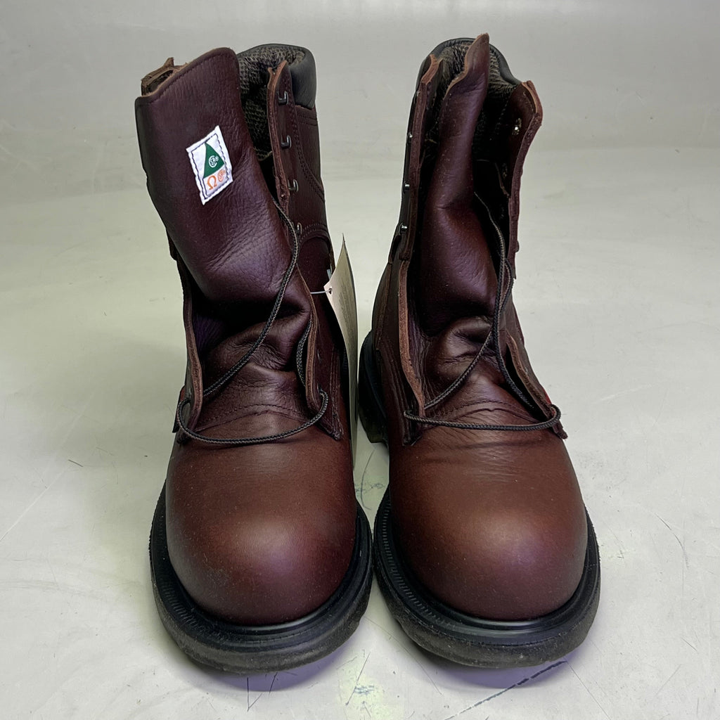 RED WING SHOES  Men's Sz 7.5 Insulated, Waterproof CSA Safety Toe Boot, Brown 2412 (New Other, Dirty Box)